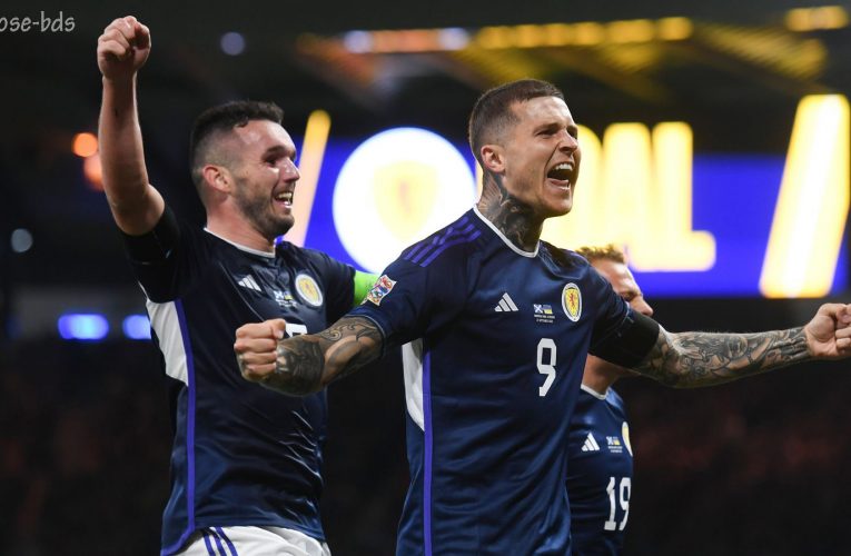 สกอตแลนด์เอาชนะ 3-0 ยูเครน 